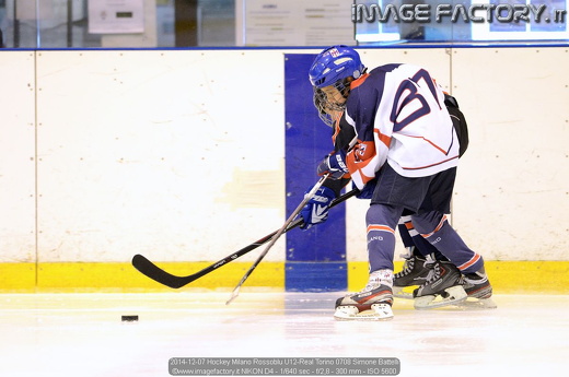 2014-12-07 Hockey Milano Rossoblu U12-Real Torino 0708 Simone Battelli